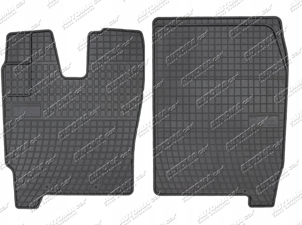 Koberec gumový Iveco EC nová kabina 2002-2008 - /sada 2ks/