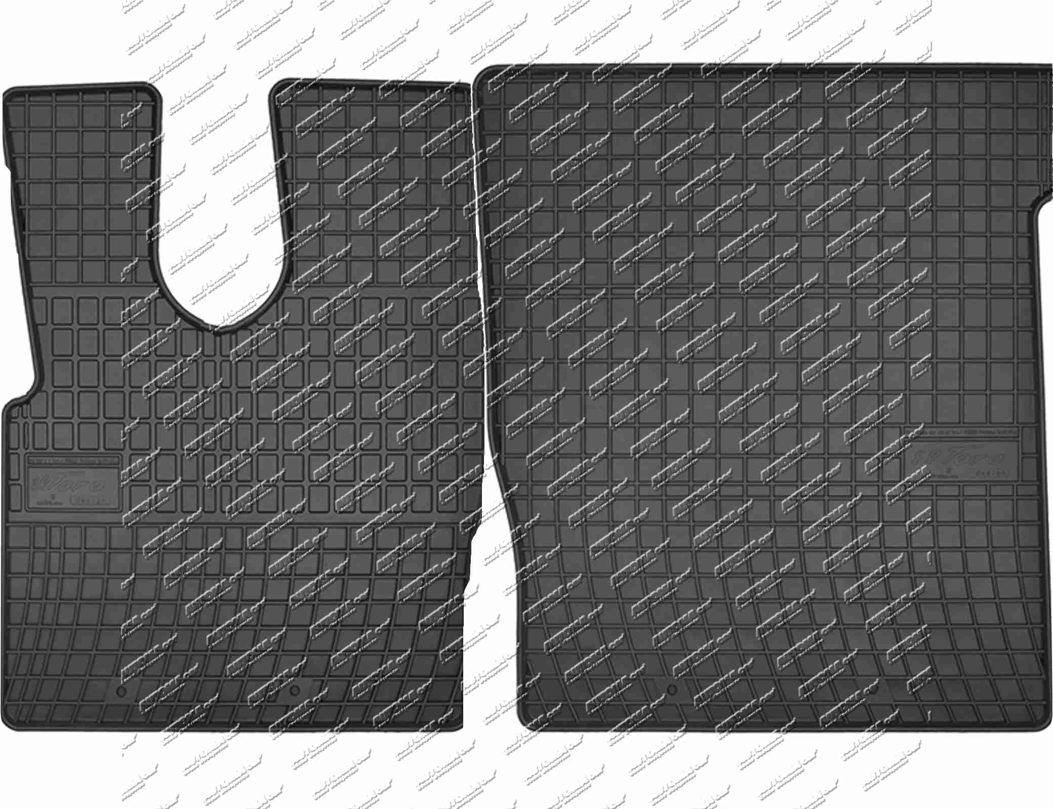 Koberec gumový Daf XF106 EURO6 od 2014 /sada 2ks/