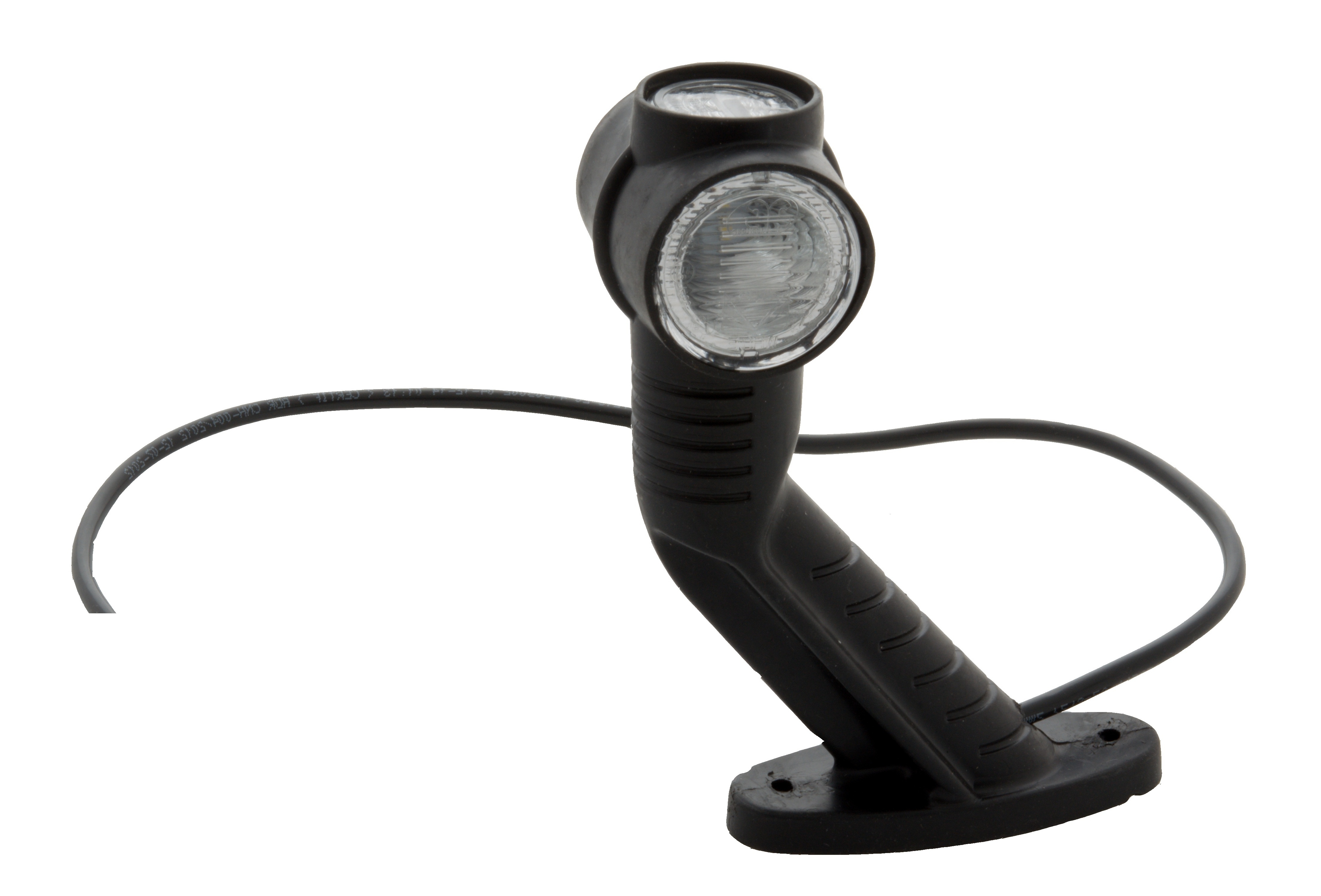 Svítilna Superpoint III LED 12/24V čirá skla pravá