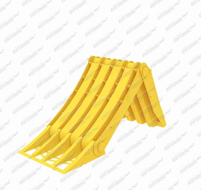 Klín zakládací typ 53 plastový skládací 463/198/228mm