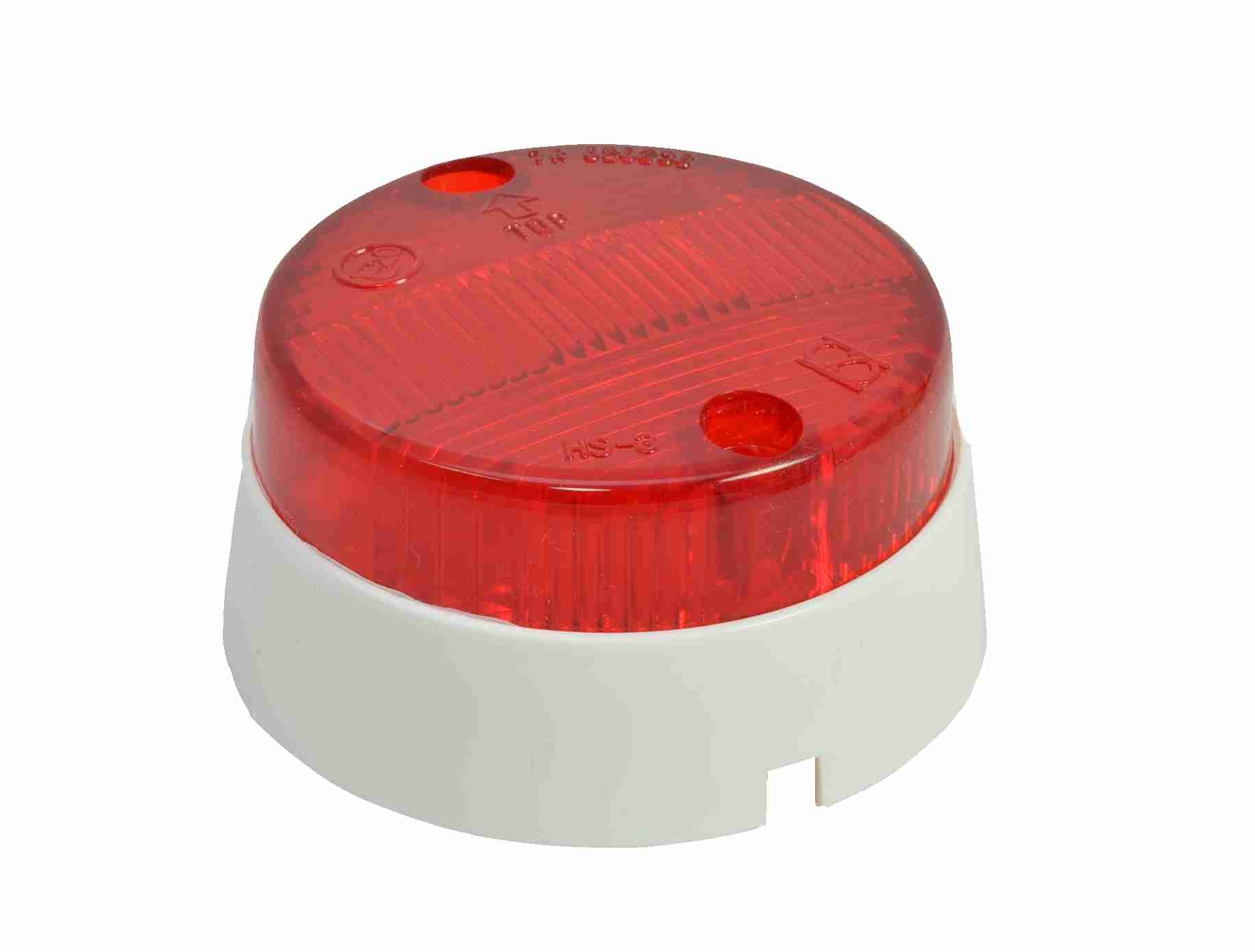 Sklo svítilny červené