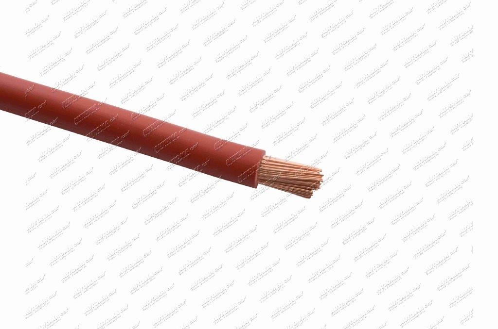 Kabel CYA 16mm² ( kabel pro startovací kabely) plast, červený