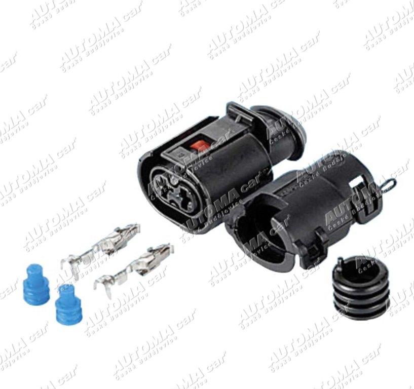 Zástrčka 2.pólová vodotěsná Man