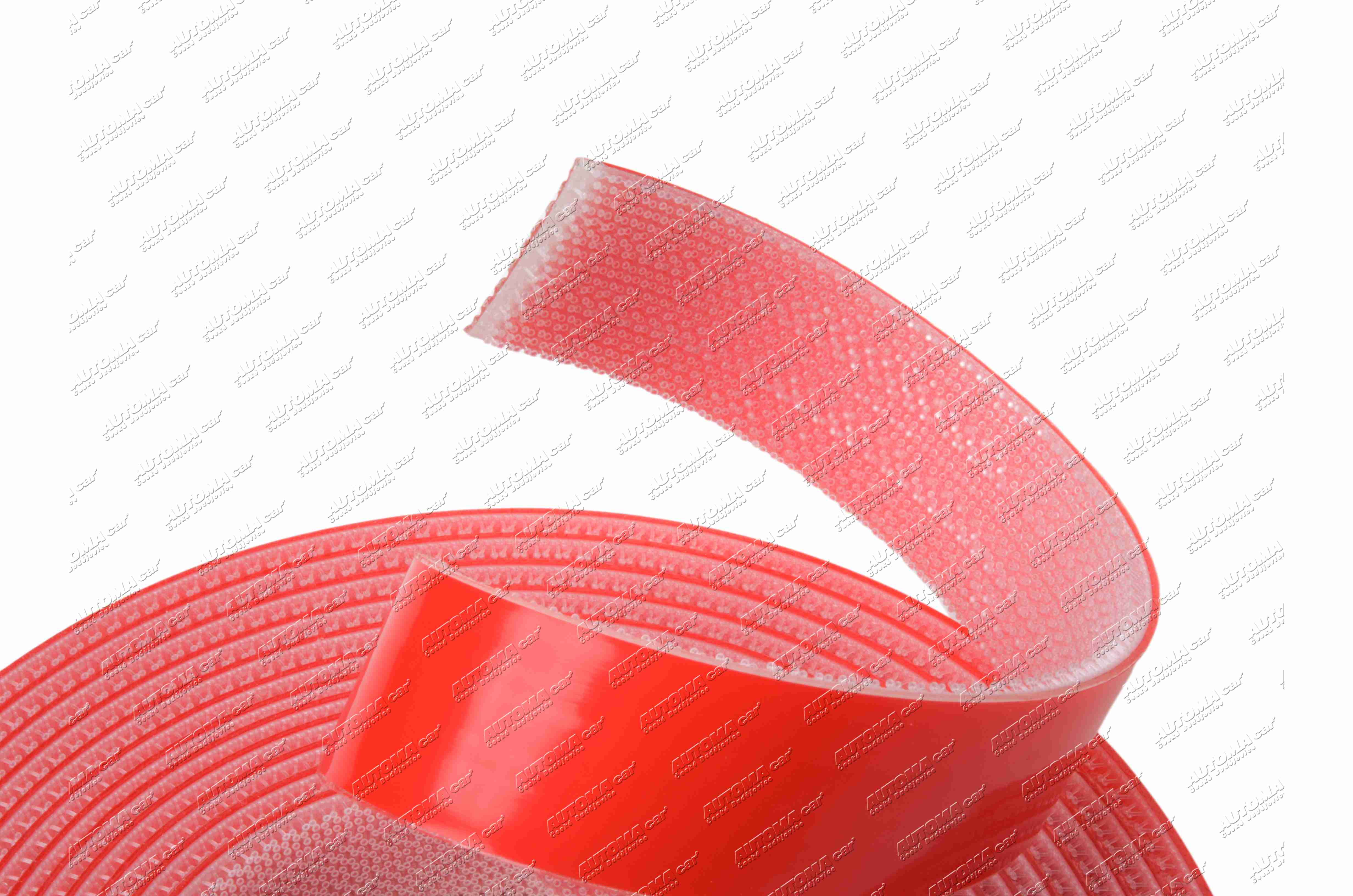 Páska - suchý zip samolepící duolock 25mm tl.3,5mm transparentní exteriér / 1m