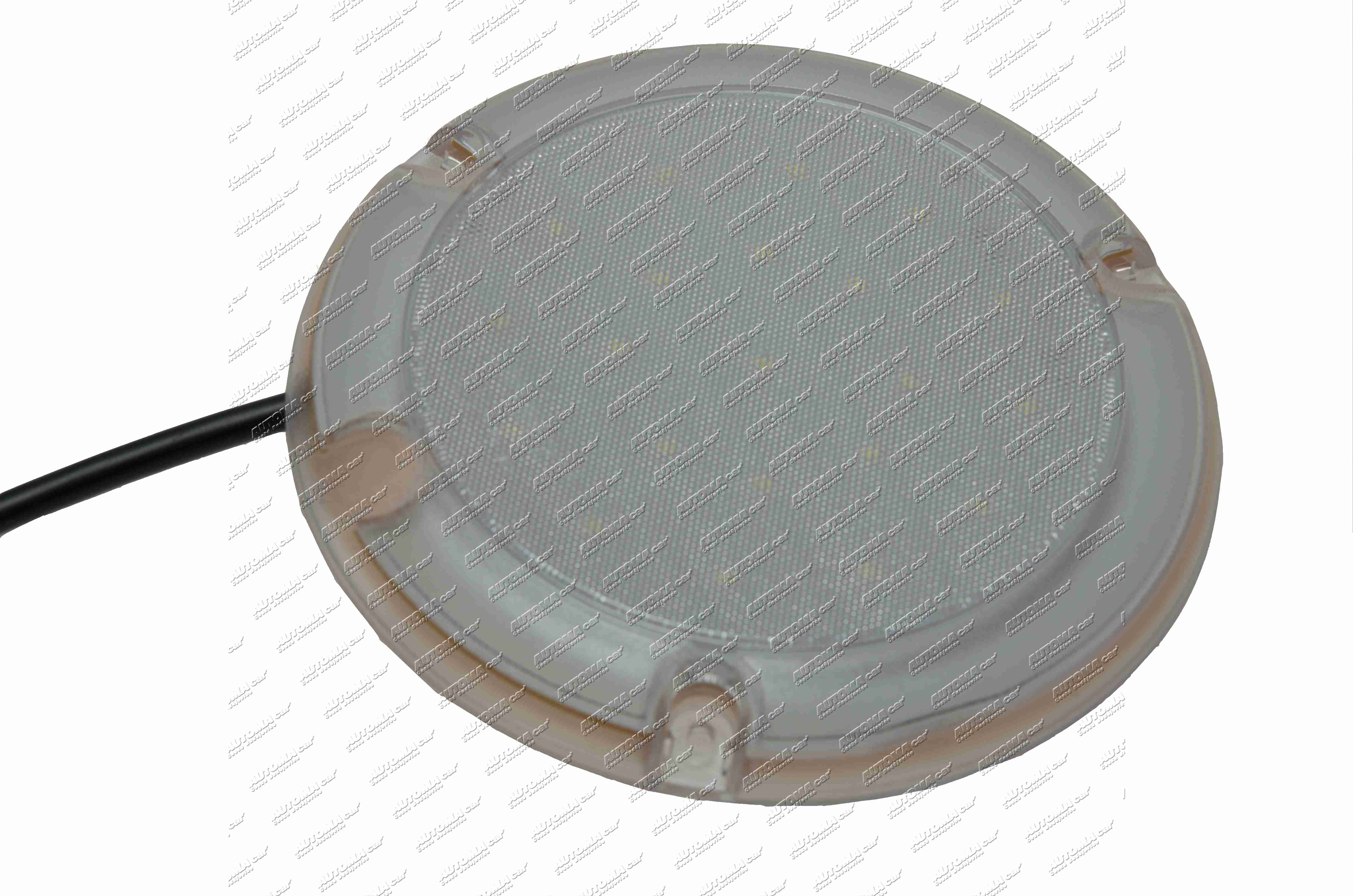 Svítilna vnitřní LED 12/24V  Ø 160mm (zapojení - černý spojit se žlutým + , bílý - )