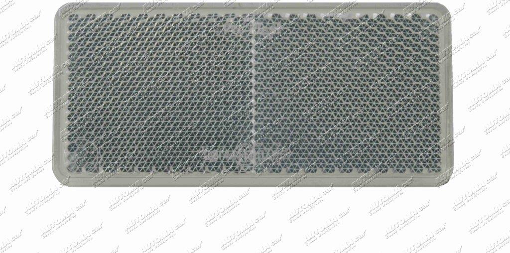 Odrazka bílá 94x44 samolepící