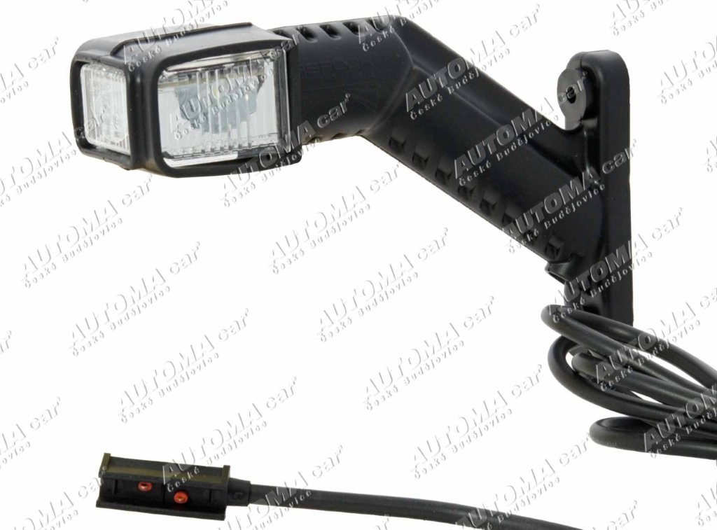 Svítilna Superpoint IV LED 12/24V čirá skla levá s kabelem 2m