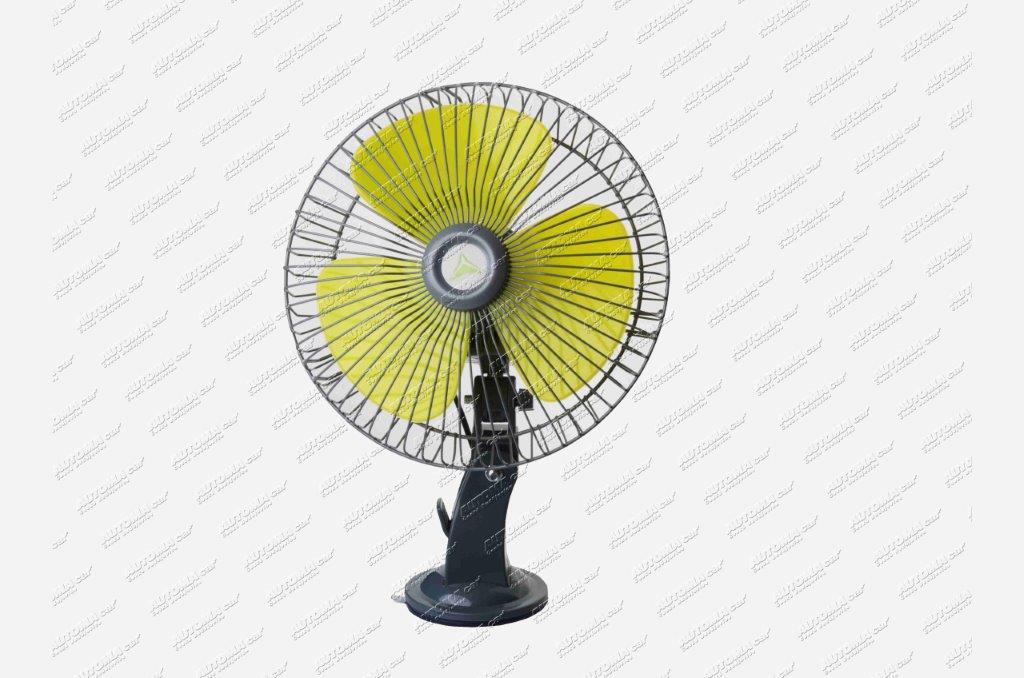 Ventilátor 12V Ø 20cm s přísavkou