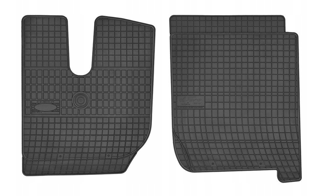 Koberec gumový Iveco Stralis úzká kabina /sada 2ks/