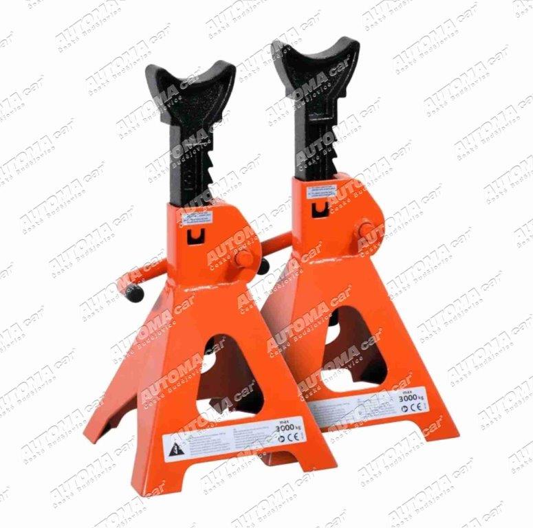 Podpěry pod auto, stavitelné podstavce, 3000kg 275-410mm 2ks