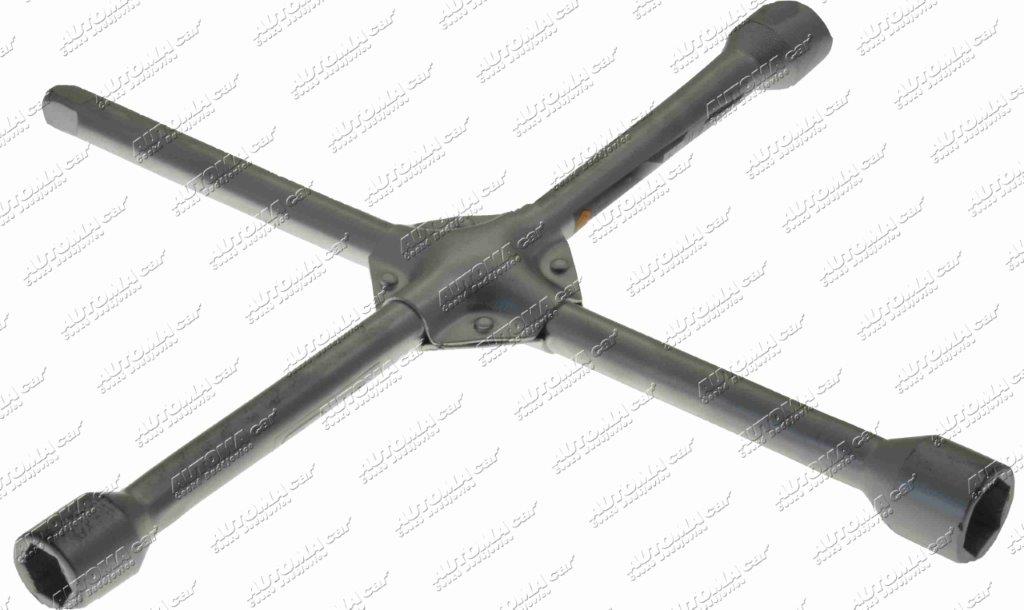 Klíč kolový kříž 17,19,21mm + čtyřhran 1/2