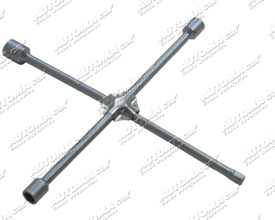 Klíč kolový kříž 24/27/32 + čtyřhran 3/4