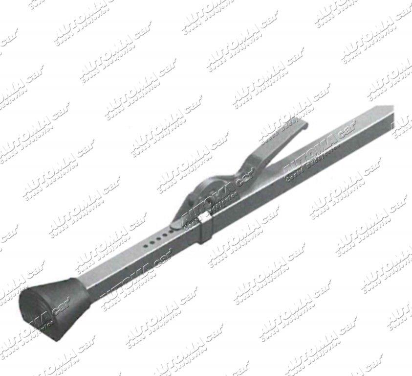 Přehrazovač nákladového prostoru vertikální 30x30 1880-2850mm kovový