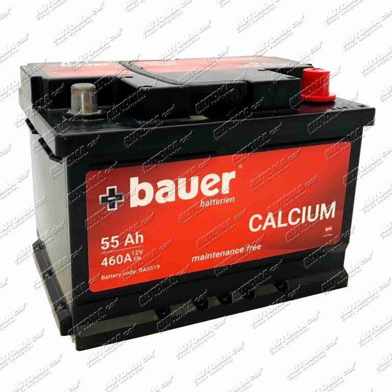 Baterie 55Ah BAUER Calcium 460A 241x175x175