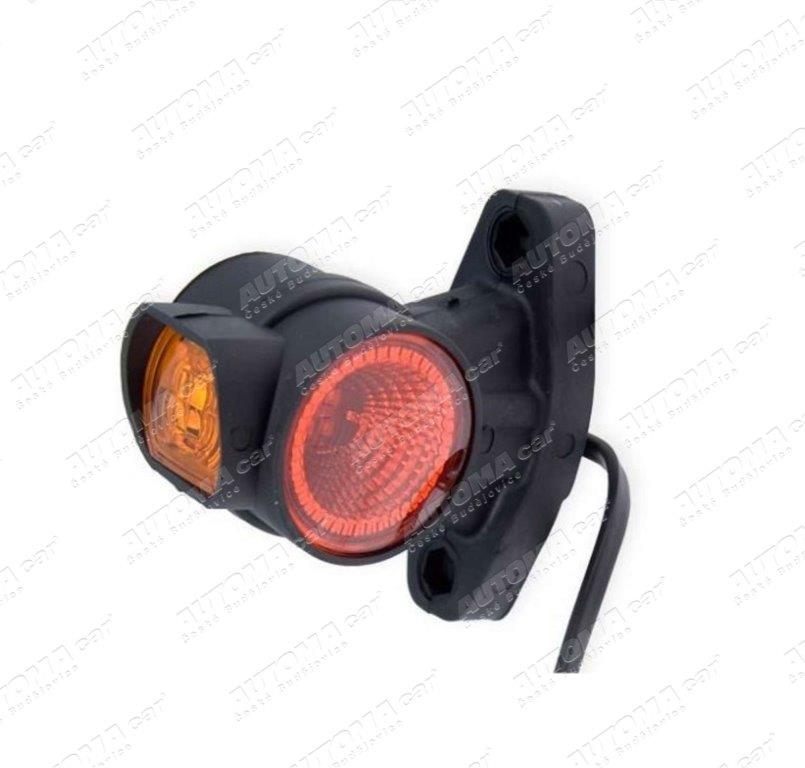 Svítilna červeno/bílo/oranžová LED 12/24V 96mm levá Fristom