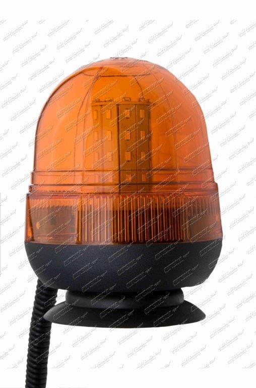 Maják oranžový RL-4 12/24V LED magnet kabel 3,2m