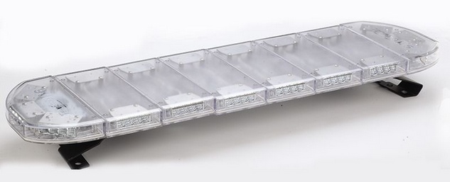Maják oranžový LED 12/24V rampa délka 974mm, šířka 250mm, výška 45mm