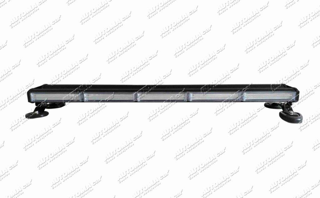 Svítilna výstražná LED 12/24V 10x COB LED 12W 750mm vnější montáž ( IP66 ) oranžová