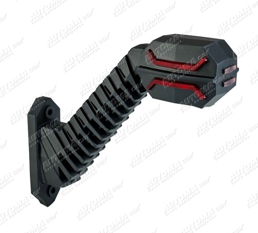 Svítilna červeno/bílo/oranžová LED 12/24V 200mm pravá Horpol