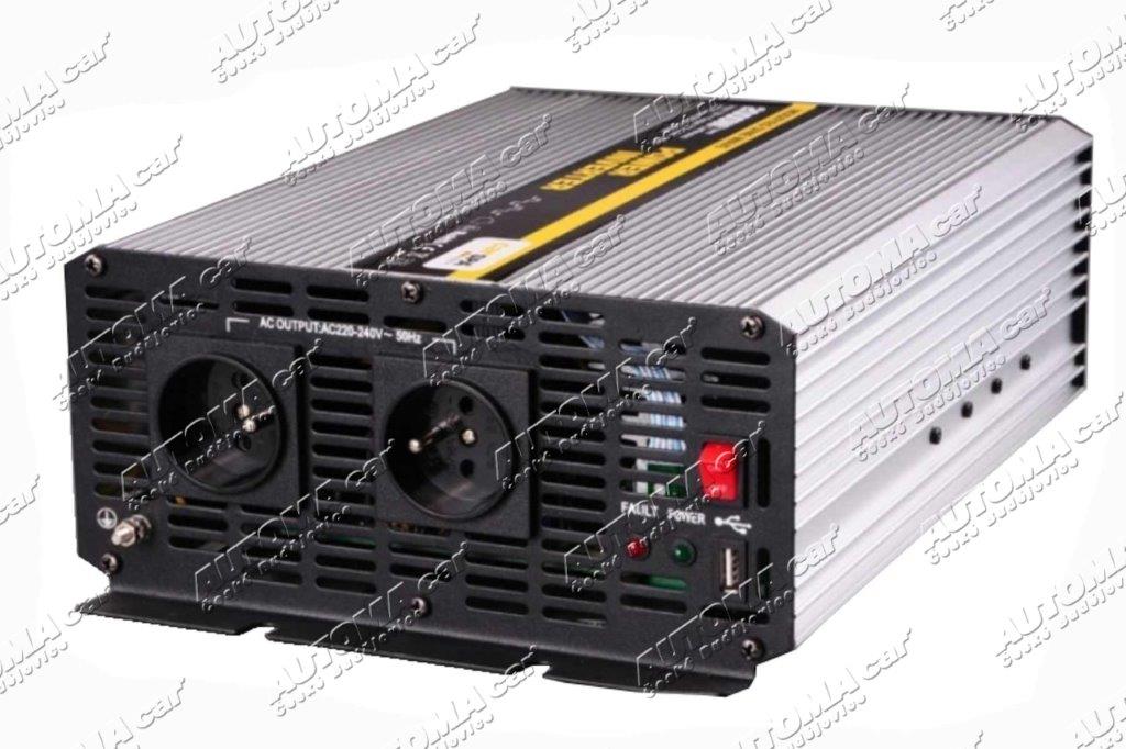 Měnič 12/230V 2000W trvale
