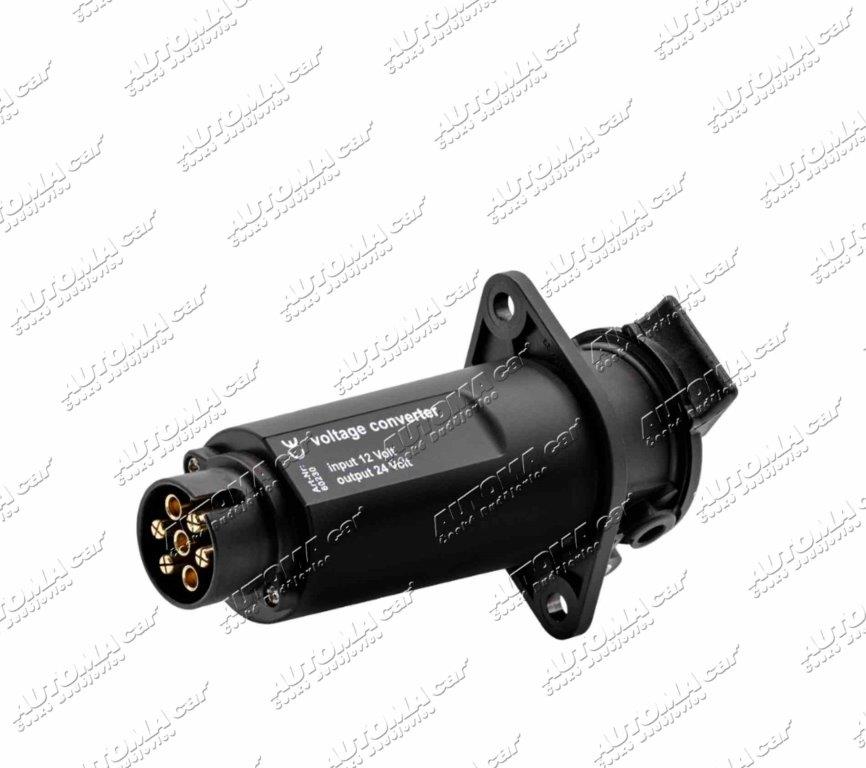 Adaptér / měnič napětí 12/24V 7/15 ( 7pól.osobní 12V / 15.pól.nákladní 24V )