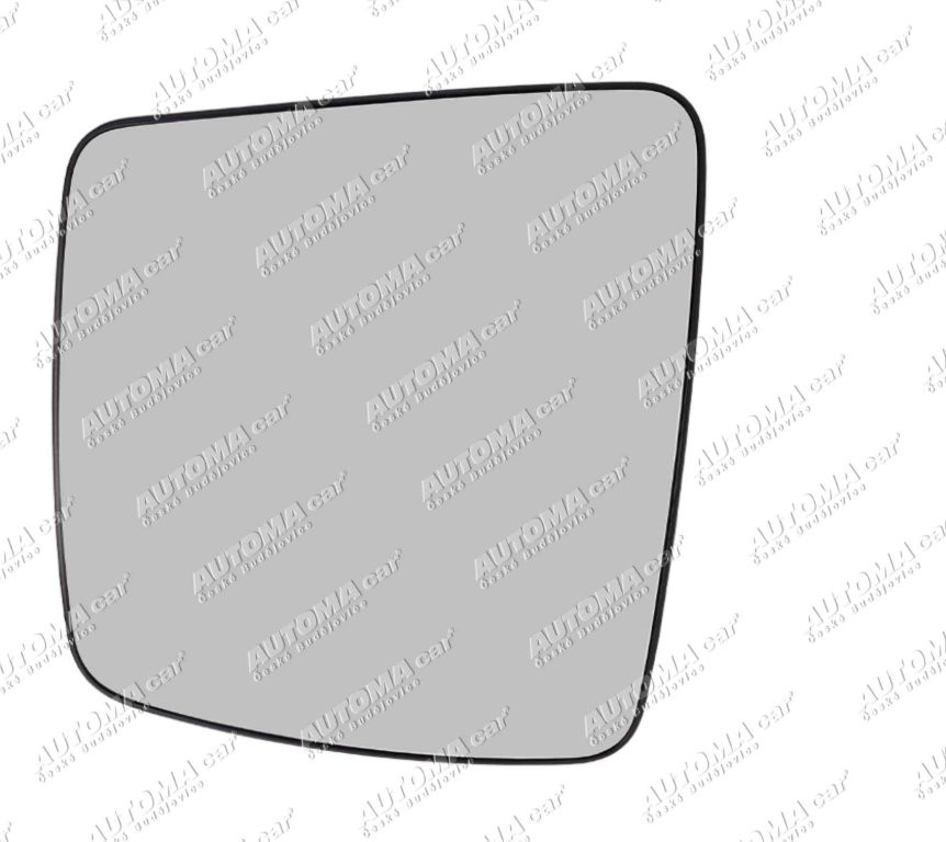 Sklo zrcadla 24V Scania P, G, R, S, XT od r 2016 (219x196) pravé malé