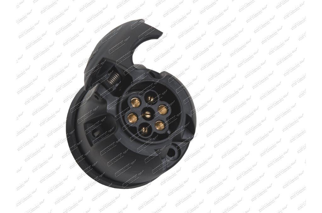 Zásuvka 7-pól 12V plastová