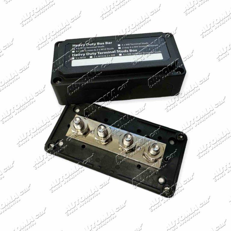 Svorkovnice 12/24V 300A 4 x M10, 59 x 138mm