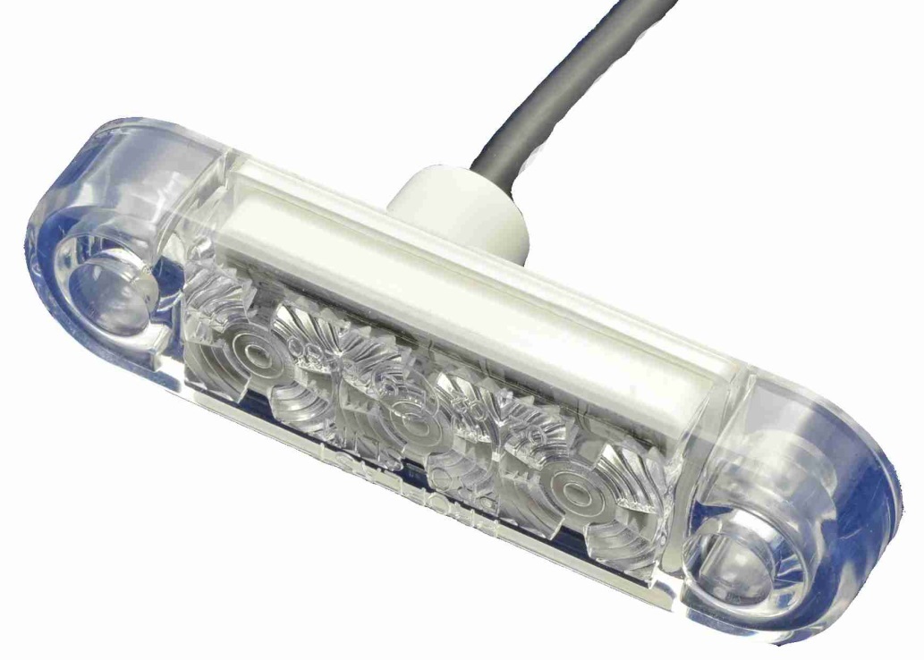 Svítilna bílá LED 12V PRO-SLIM