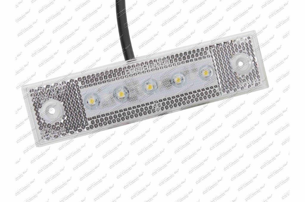 Svítilna poziční bílá LED 12/24V Pro-Super-Flat