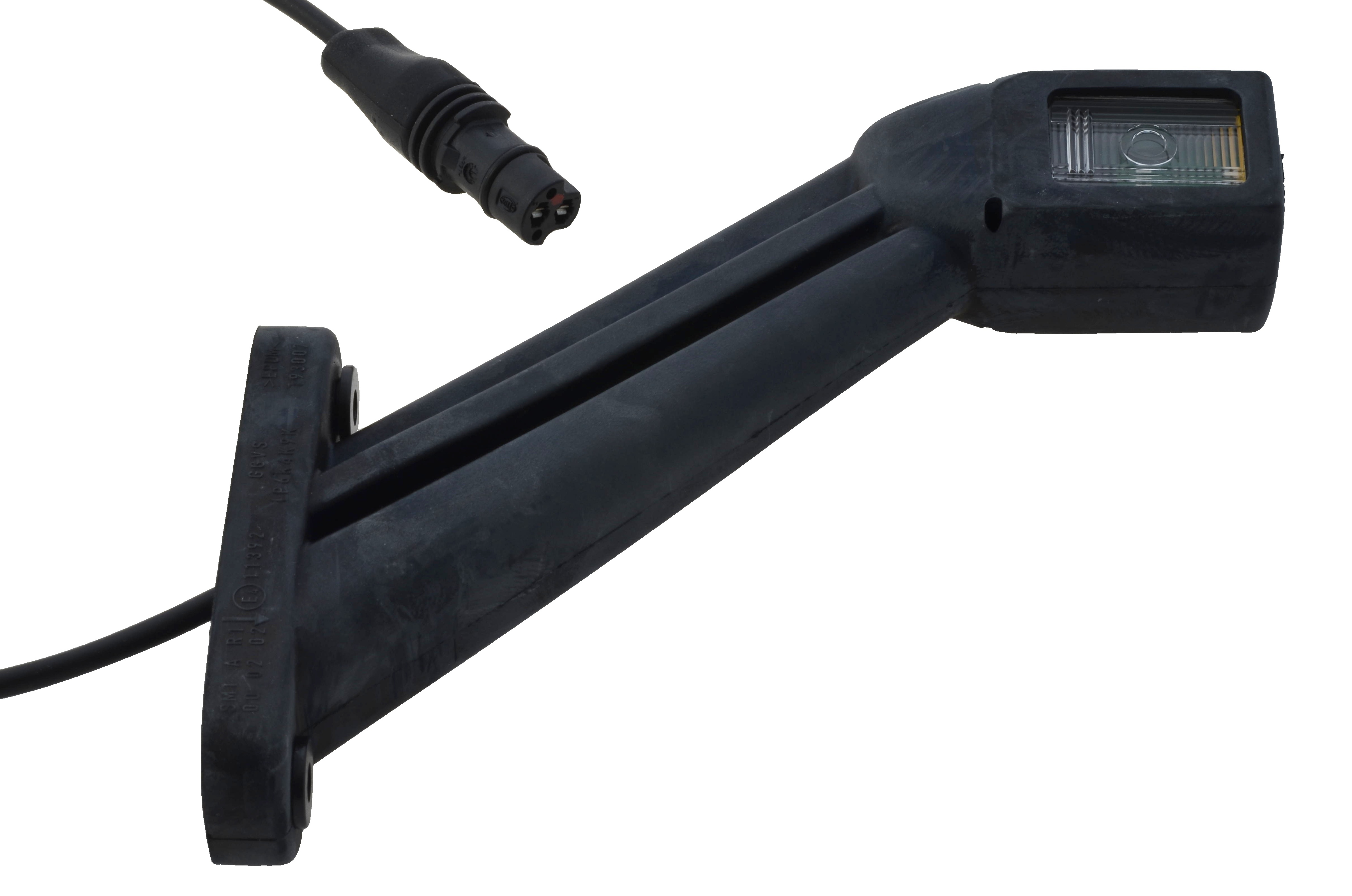 Svítilna obrysová 12/24V LED pravá červeno,bílo,oranžová Hella