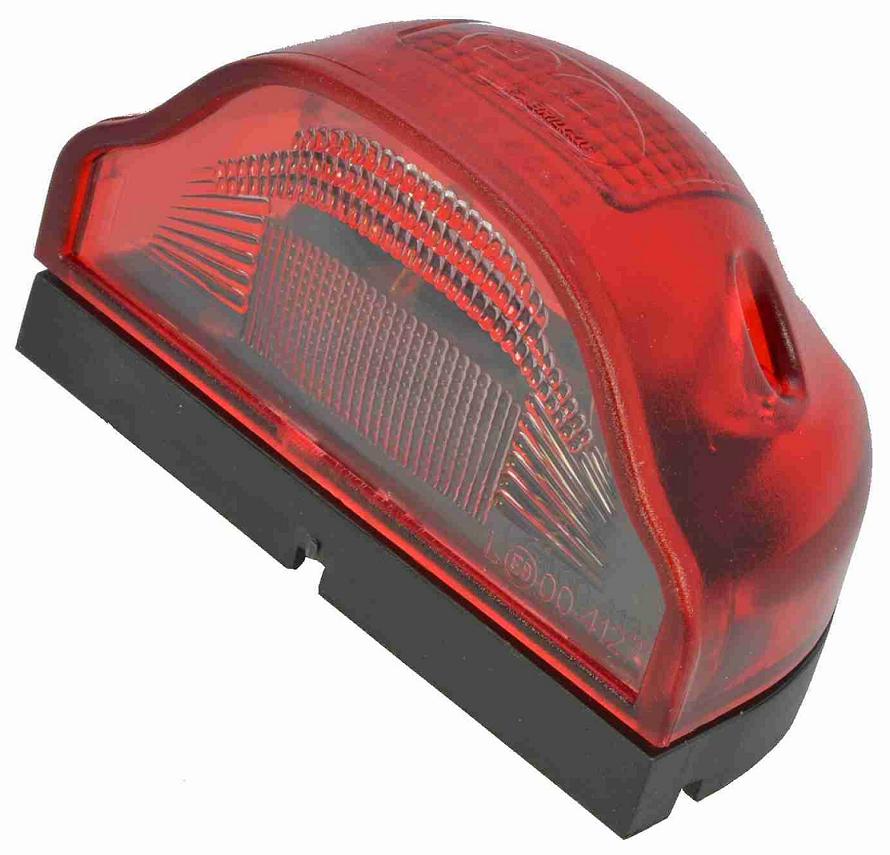 Svítilna osvětlení  SPZ červená