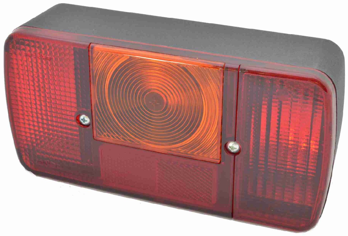 Svítilna koncová 4.komorová P+SPZ/mlhovka