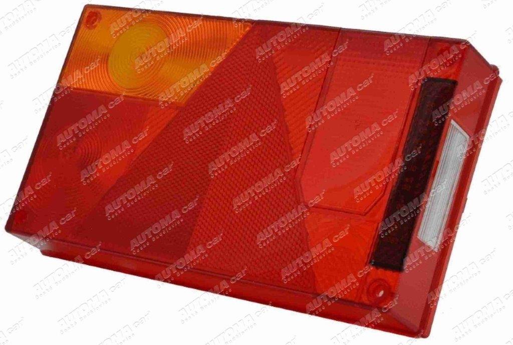 Sklo svítilny koncové Multipoint levé