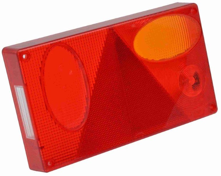 Sklo svítilny koncové pravé s mlhovkou