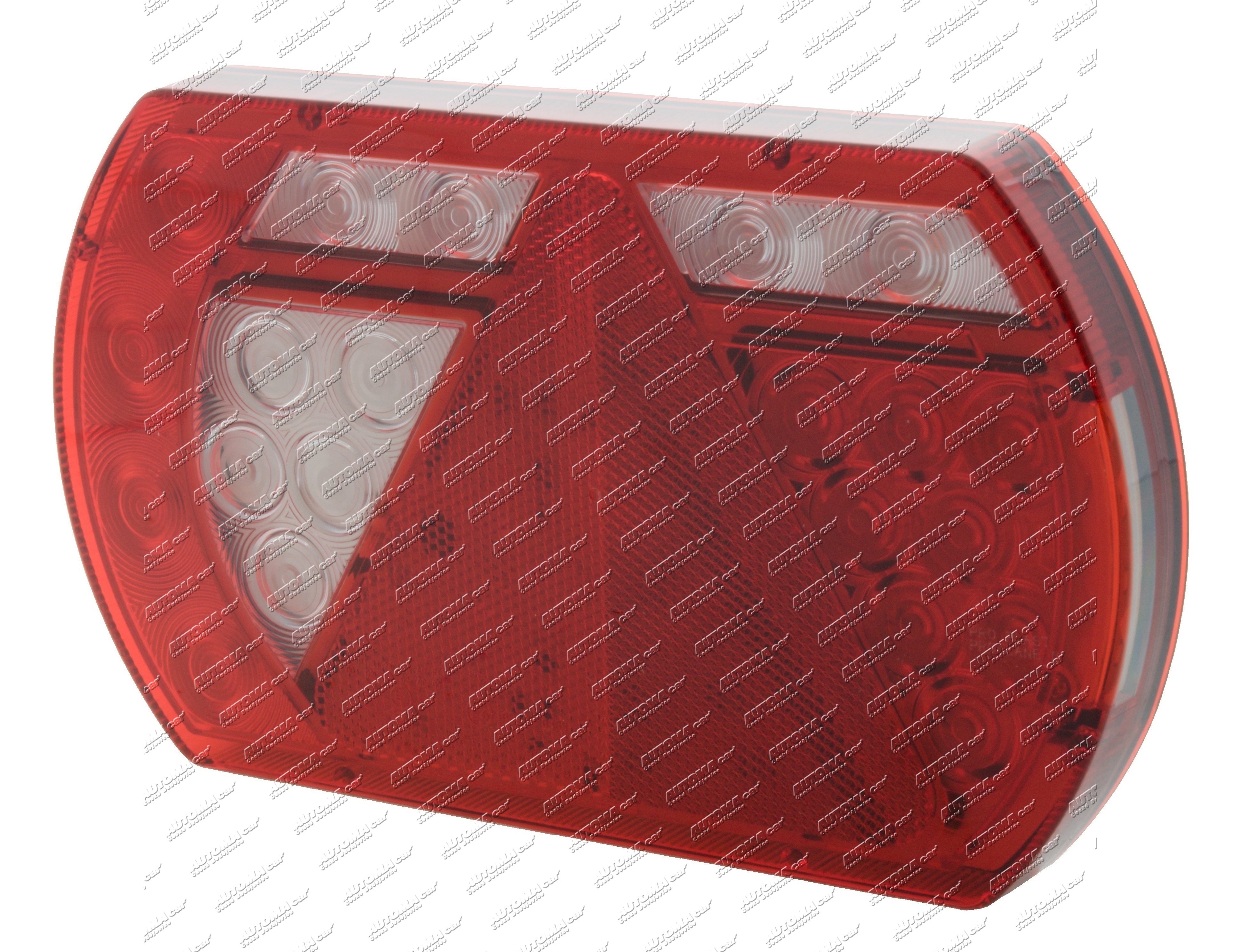 Svítilna koncová LED 12V PRO-LANE II levá s 6. pólovým konektorem