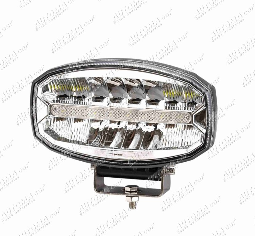 Světlomet dálkový s parkovacím světlem LED 9-33V 6300lm, kabel 0,5m