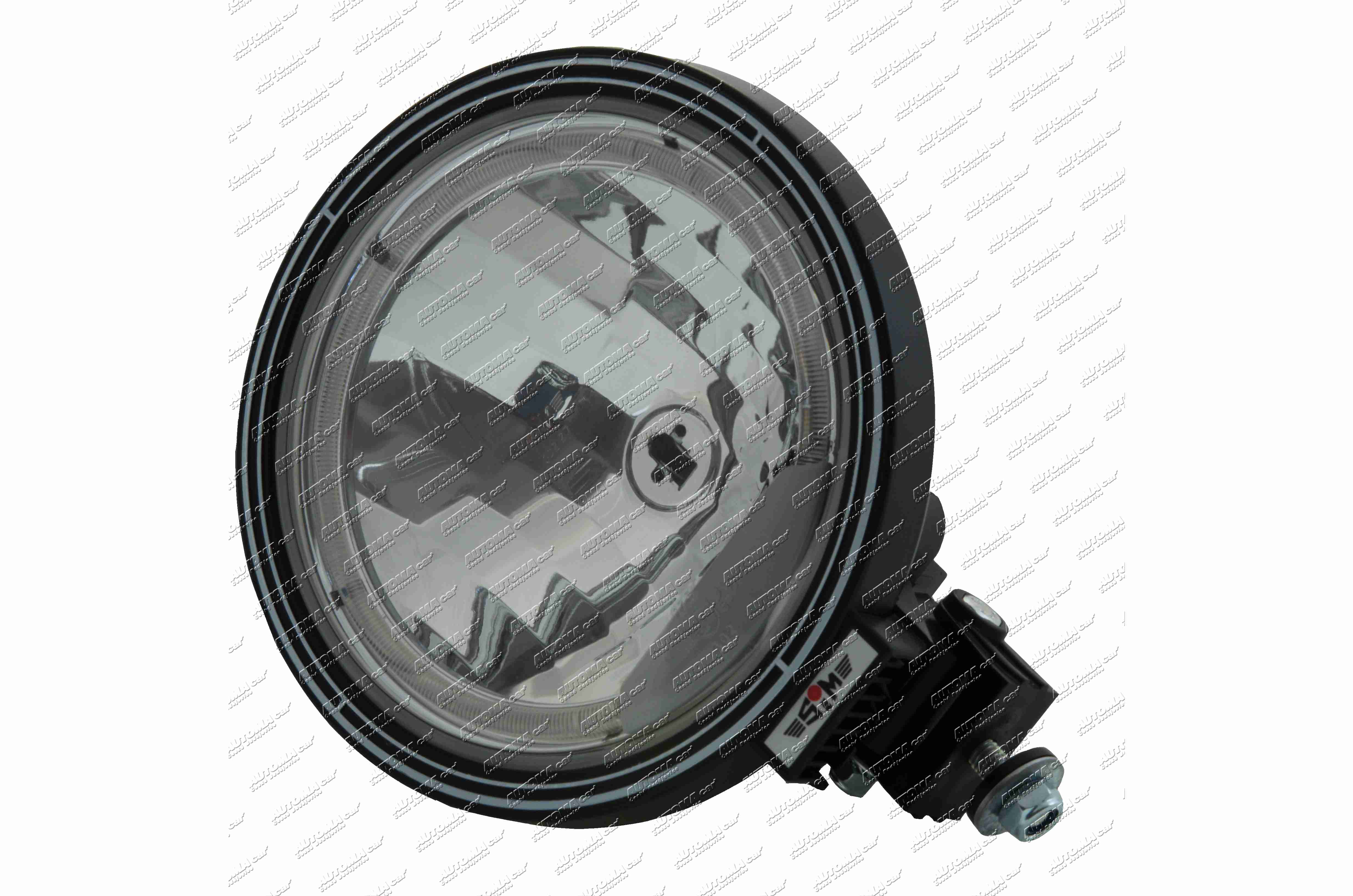 Světlomet dálkový kulatý Ø 220mm s LED kruhem