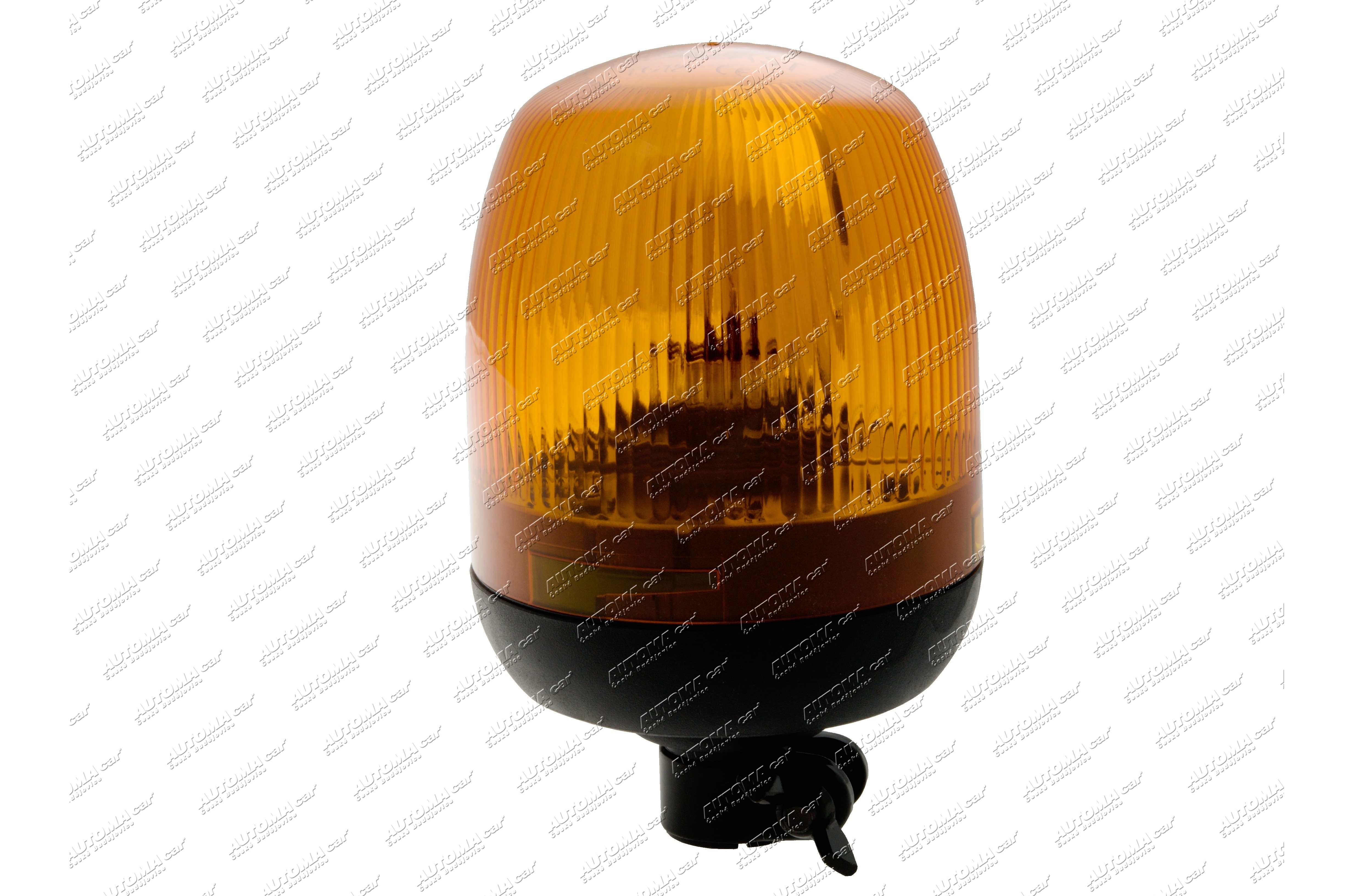 Maják oranžový 12/24V pružný násuvný