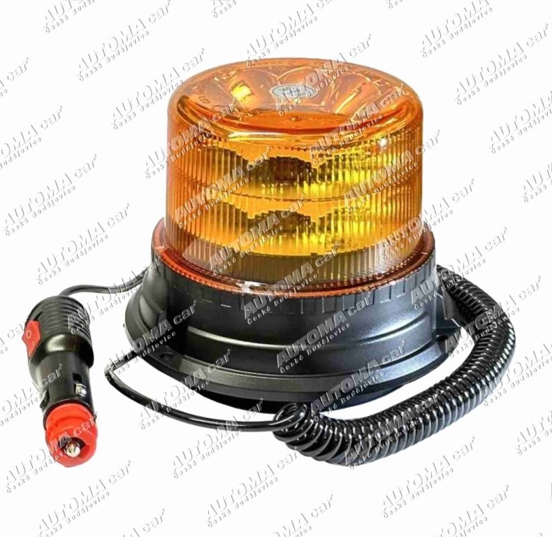 Maják oranžový 12/24V LED magnet