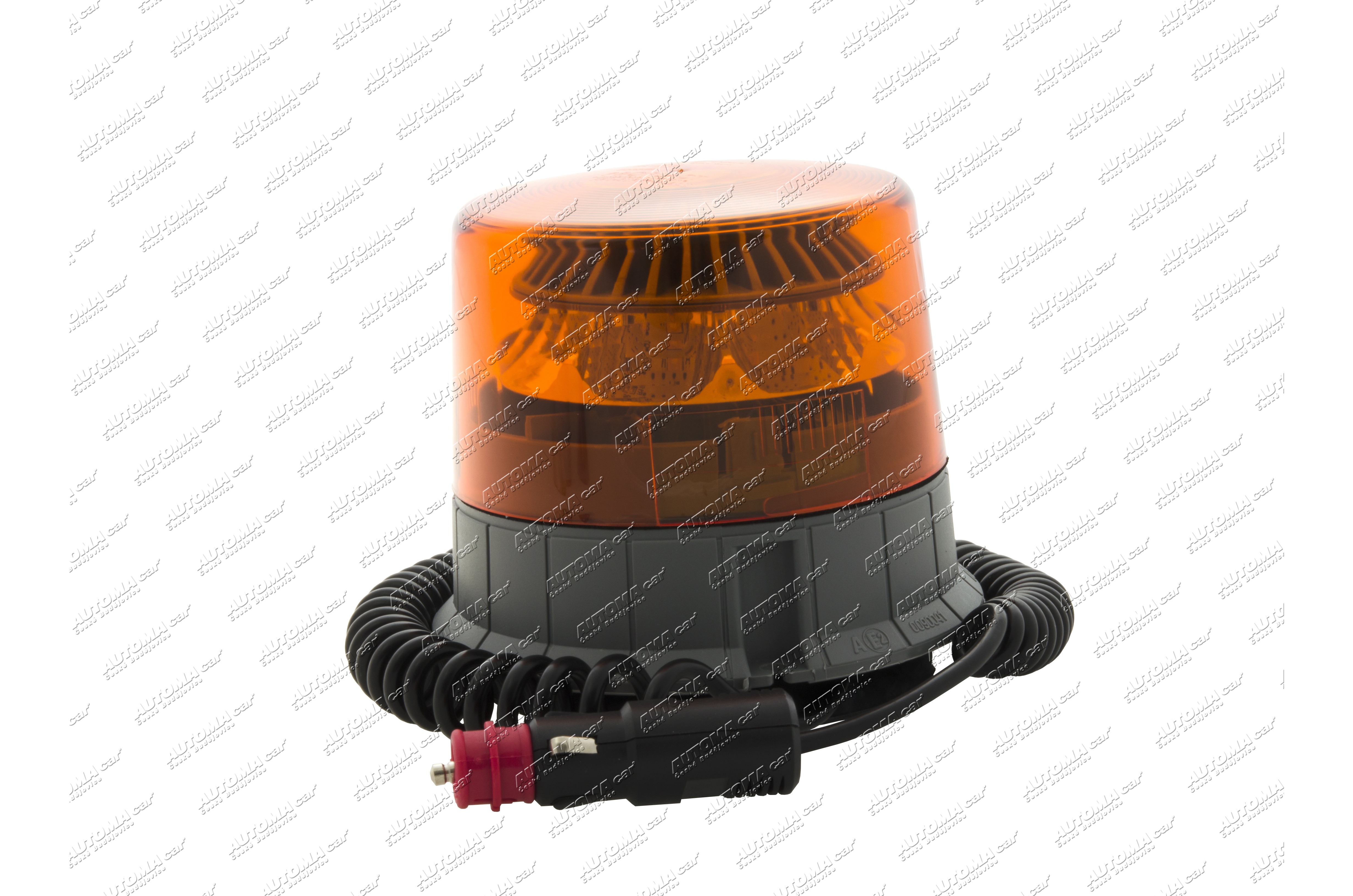 Maják oranžový 12/24V LED magnet ECE R65/ECE R10 PRO-SUPER-FLASH