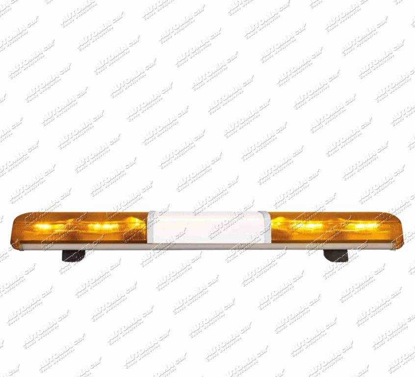 Maják oranžový LED 12/24V rampa délka 1246mm, šířka 220mm, výška  82mm PRO-ROTALED II