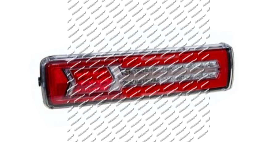 Svítilna koncová LED 24V PRO-ARROW XL pravá se sekvenční směrovkou