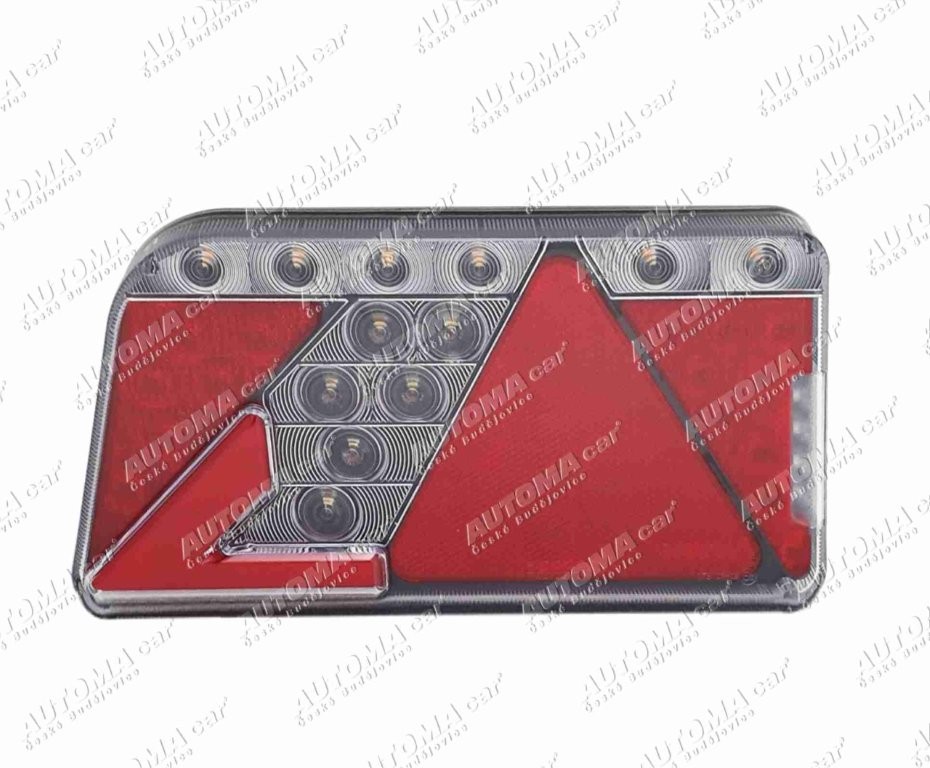 Svítilna koncová LED 12V AGADOS Canbus levá bez SPZ s 6. pólovým konektorem