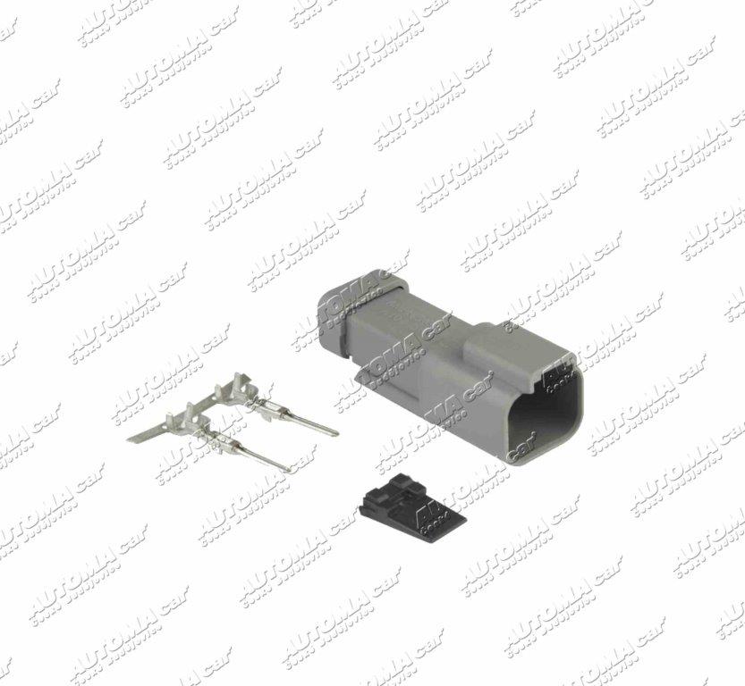 Konektor Deutsch 2.pólový - zásuvka