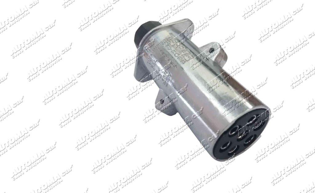 Zástrčka 7.pólová hliníková typ N ( hlavní ) 24V 