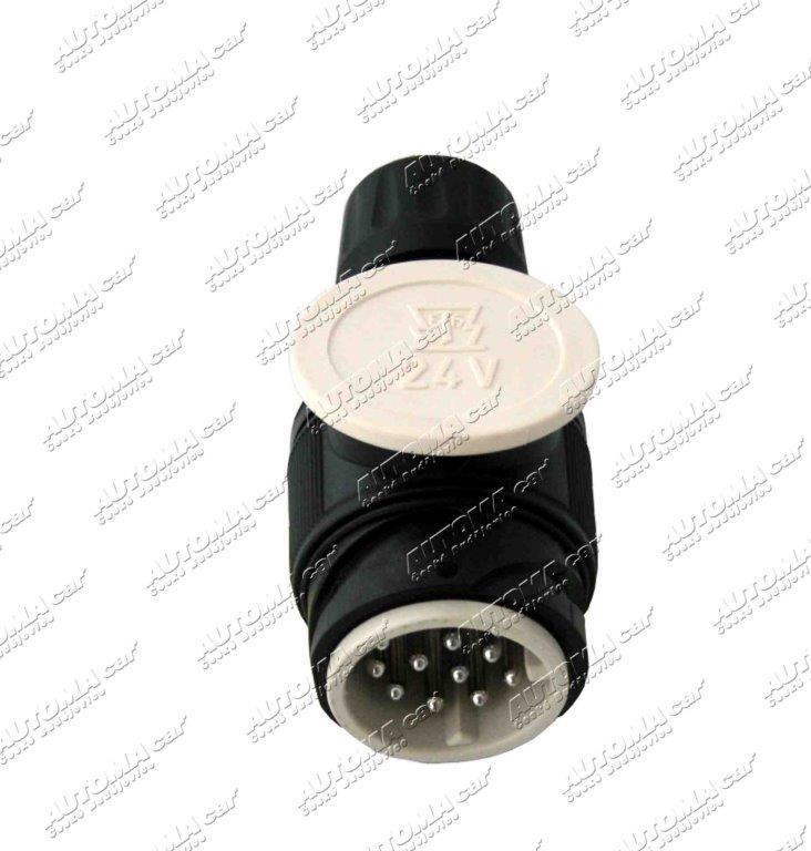 Zástrčka 13-pol. plastová 24V JAEGER