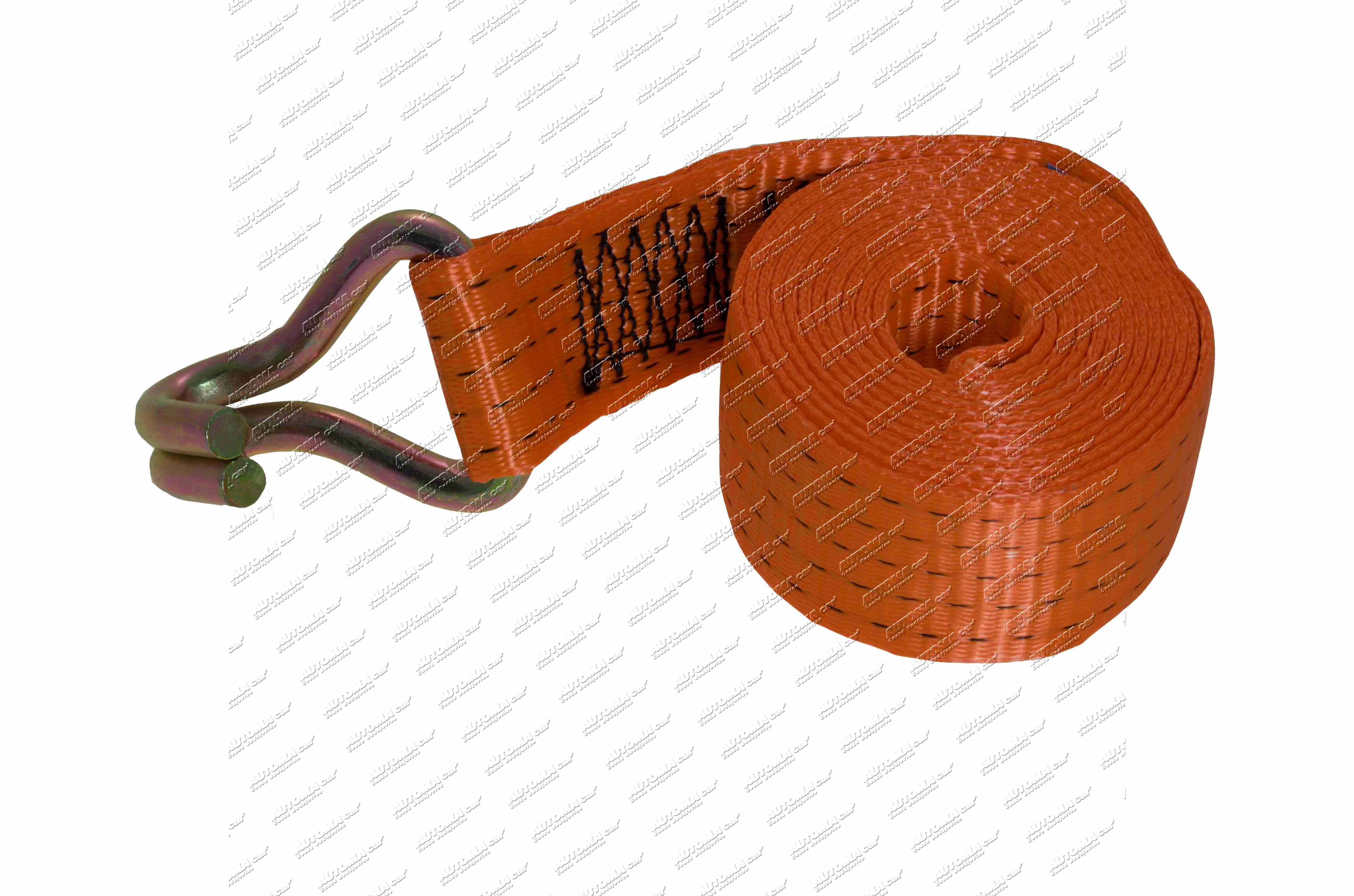 Pás upínací 50E/4m volný konec, zakončení hrotový hák 5t