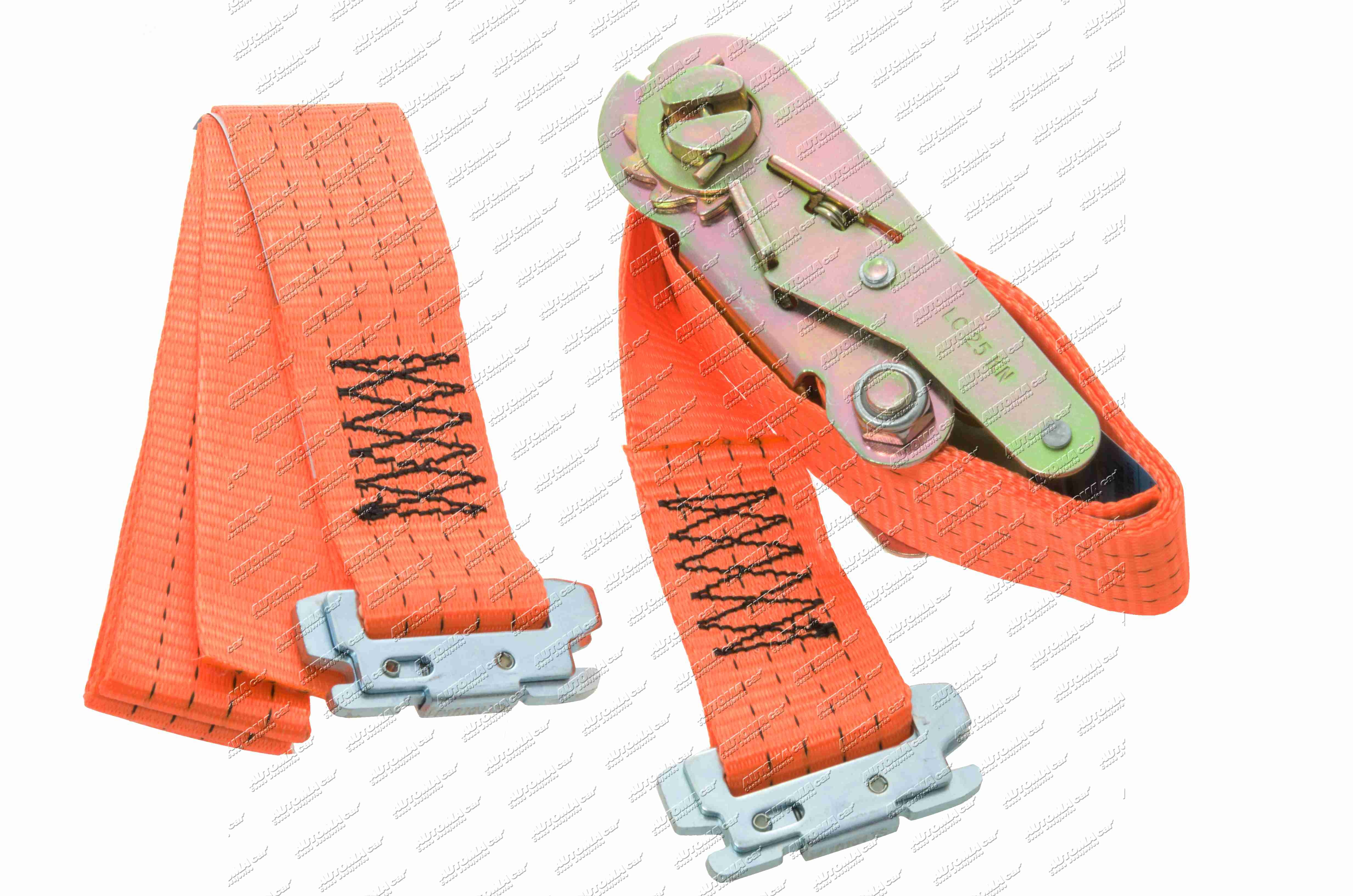 Pás upínací 50E/4m komplet, zakončení mačkací spona 