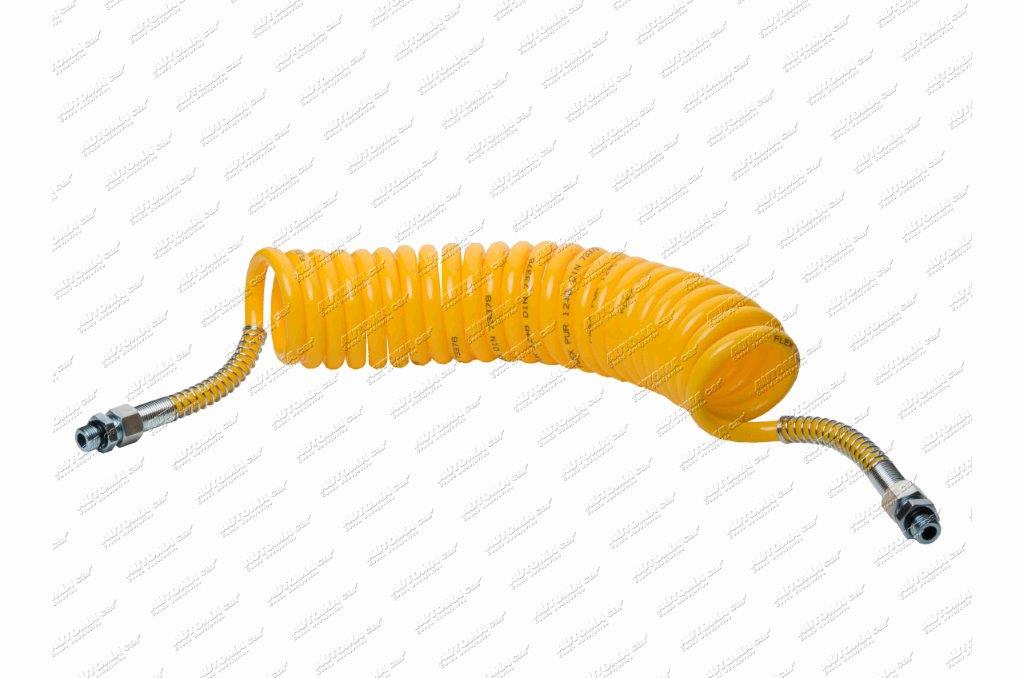Hadice vzduchová žlutá spirálová M16/5,5m